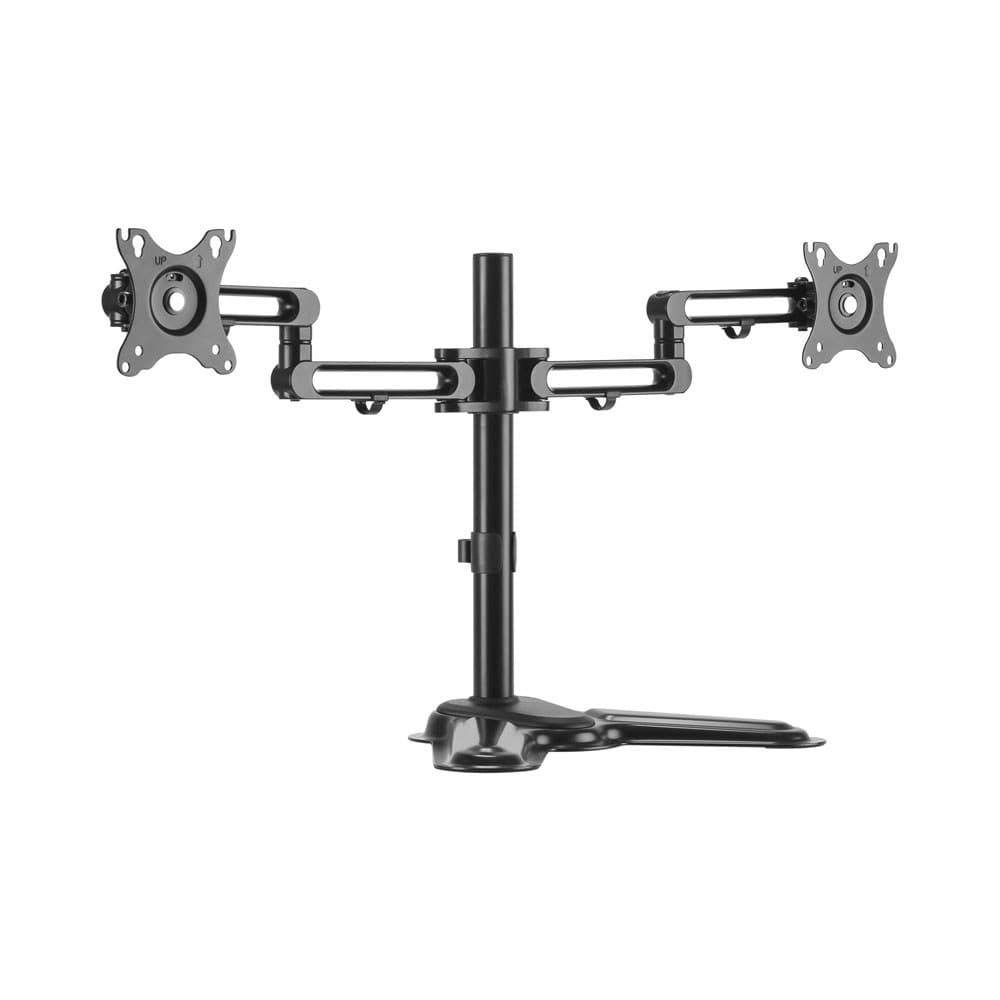 Generic Power Solutions - 17–32" Premium Articulating Aluminium Dual Monitor Stand