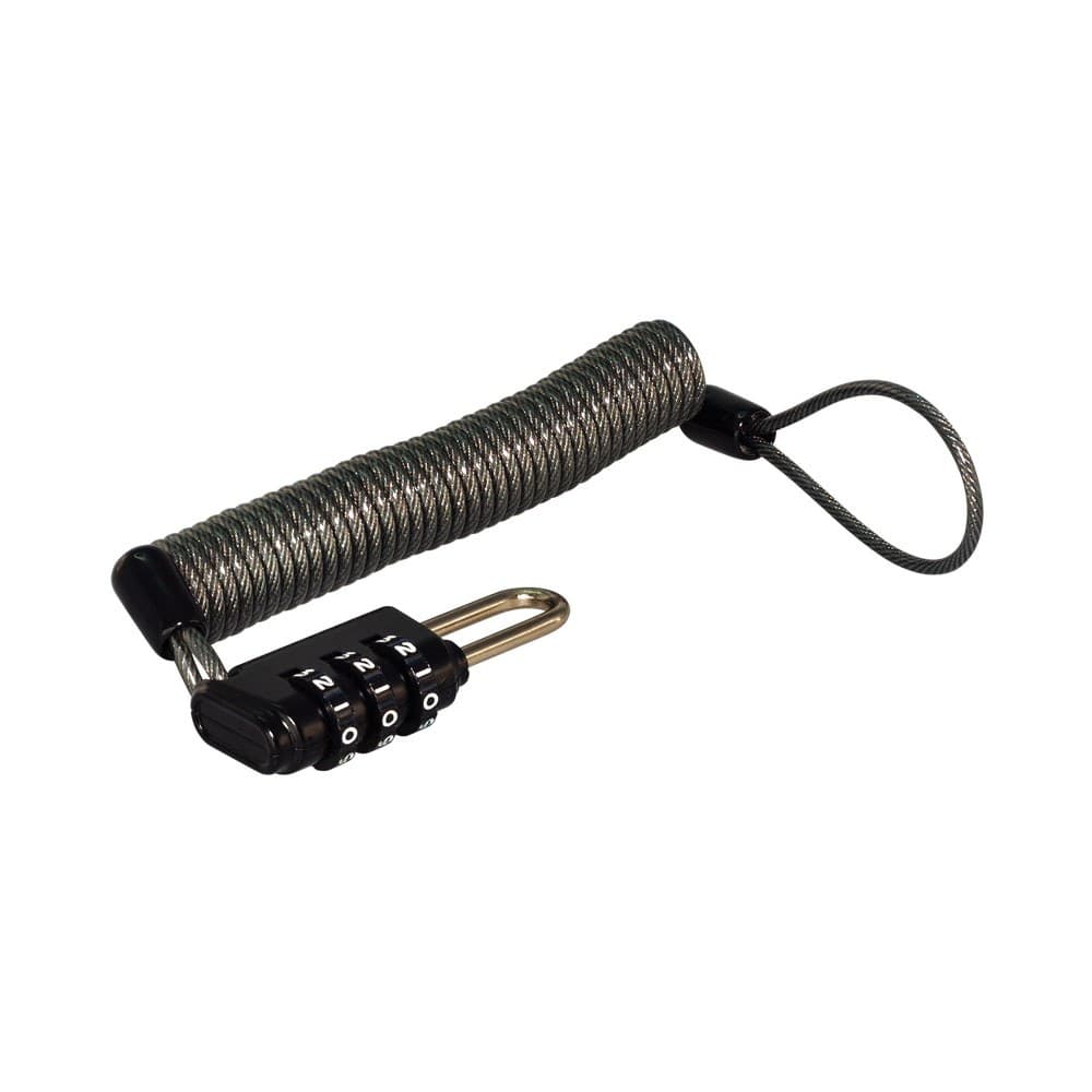 Generic Power Solutions - 3-Dial Combination Padlock with Clip
