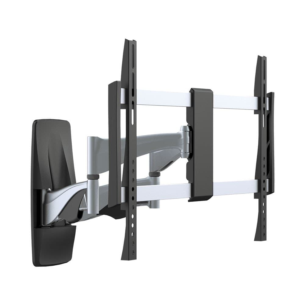BRACKET – Elegant Aluminum Full-Motion Curved & Flat Panel TV Wall Mount – For Most 37"-70" Curved & Flat Panel TVs