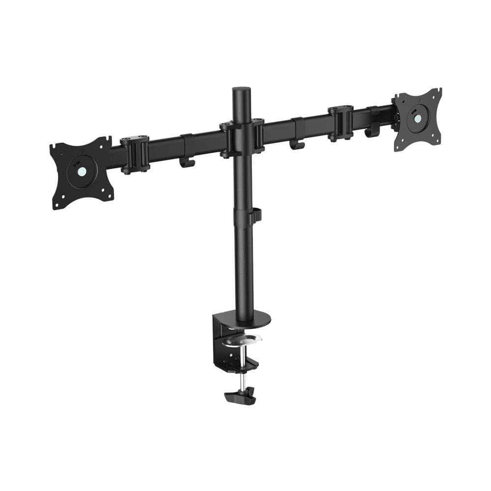 BRACKET – ECONOMY STEEL LCD VESA DESK MOUNT – For most 13"-27" LCD monitors