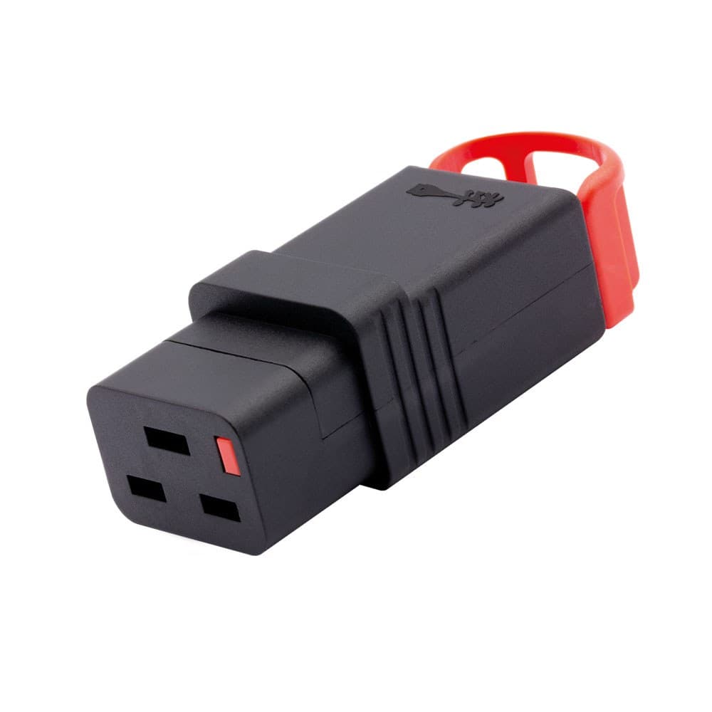 C19 IEC Lockable Rewireable LSZH Connector