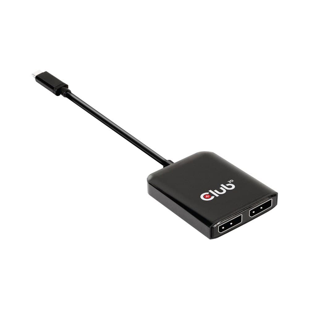 Club3D - CSV-1555 USB 3.2 Gen2 Type-C to Dual DisplayPort MST Adapter