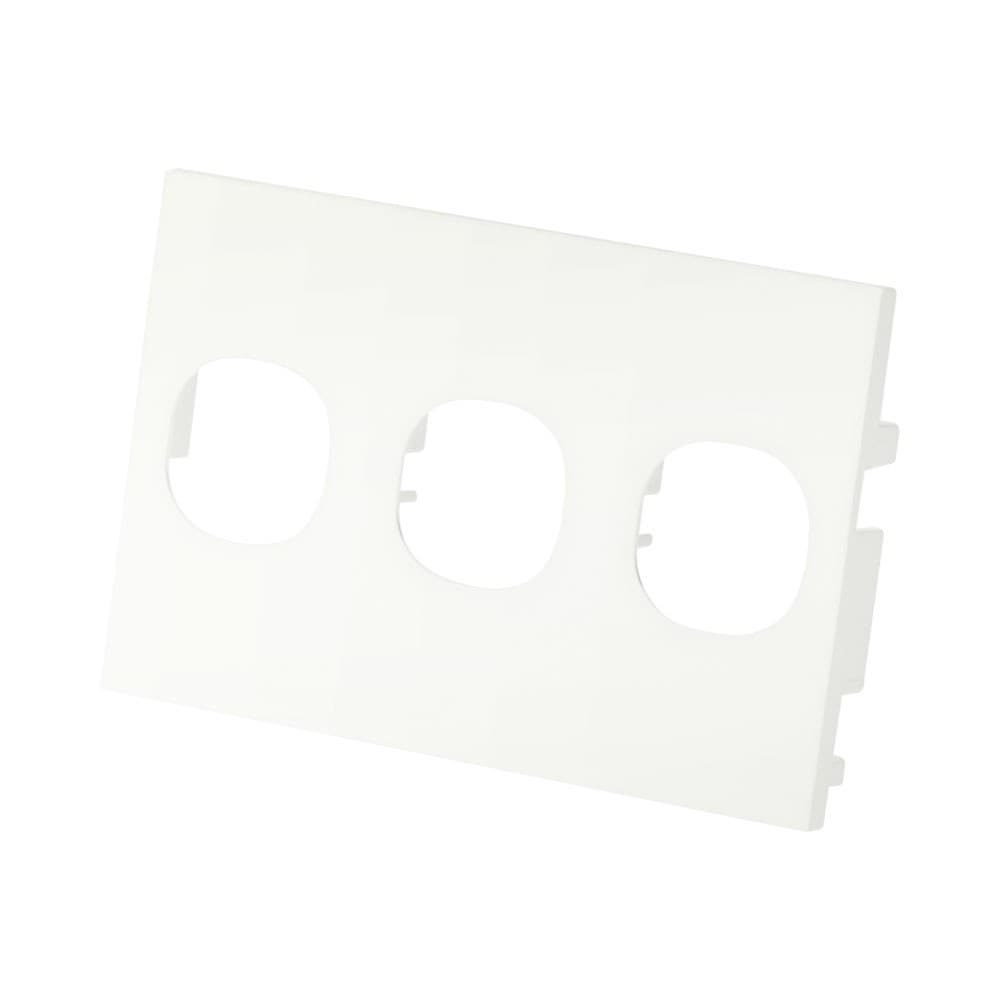 Generic Power Solutions - Decorduct Thynk 75mm x 50mm 3-Module Blank - White