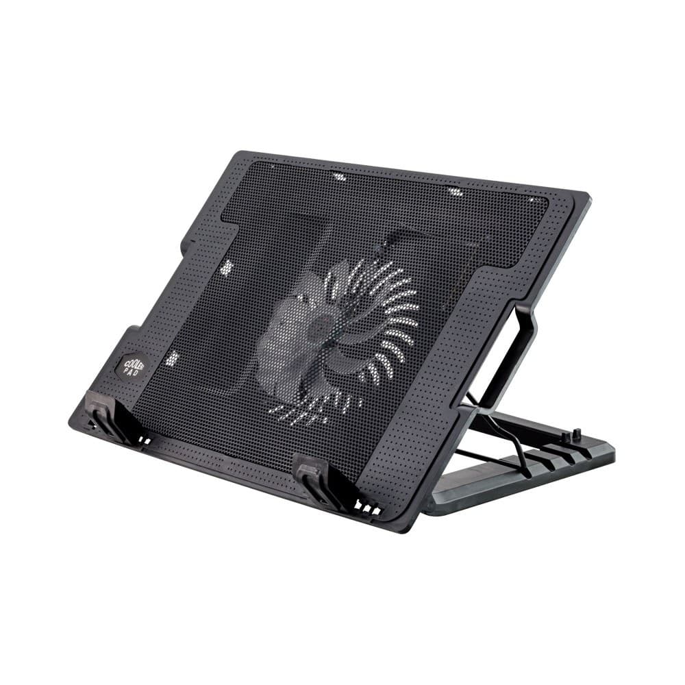 Generic Power Solutions - Notebook Cooler Stand with Fan, 9-17" Laptops