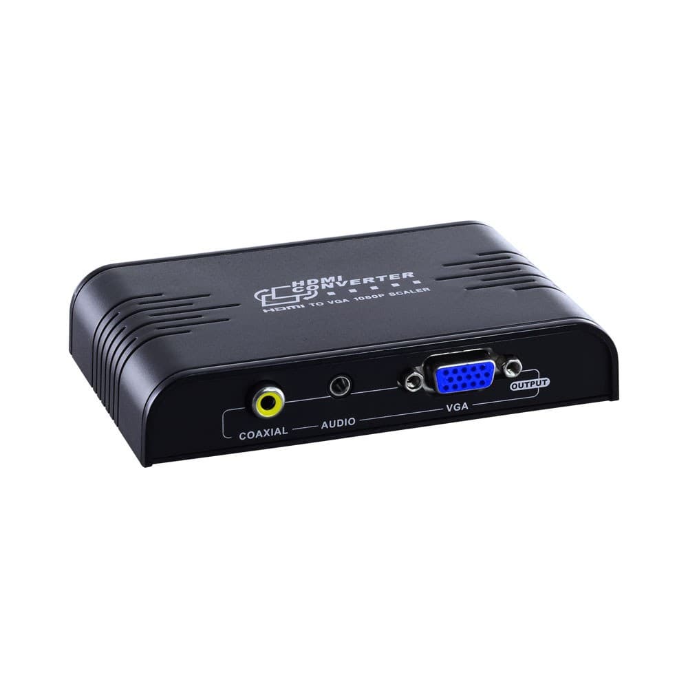 LENKENG HDMI TO VGA AND 3.5MM AUDIO WITH COAXIAL CONVERTER