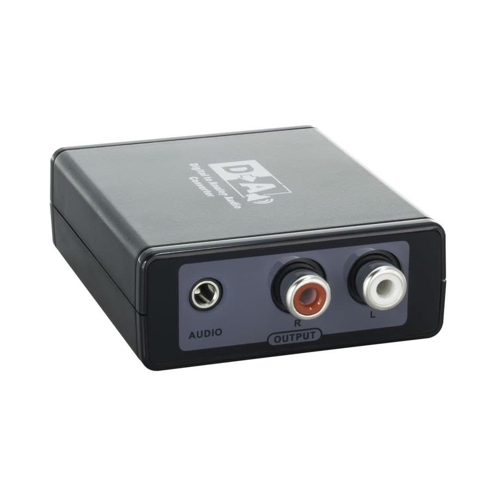 LENKENG DIGITAL SPDIF/TOSLINK AUDIO TO ANALOGUE R/L AUDIO CONVERTER