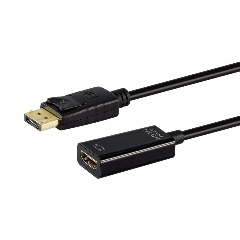 LINKQNET 4K DISPLAYPORT MALE TO HDMI FEMALE CONVERTER