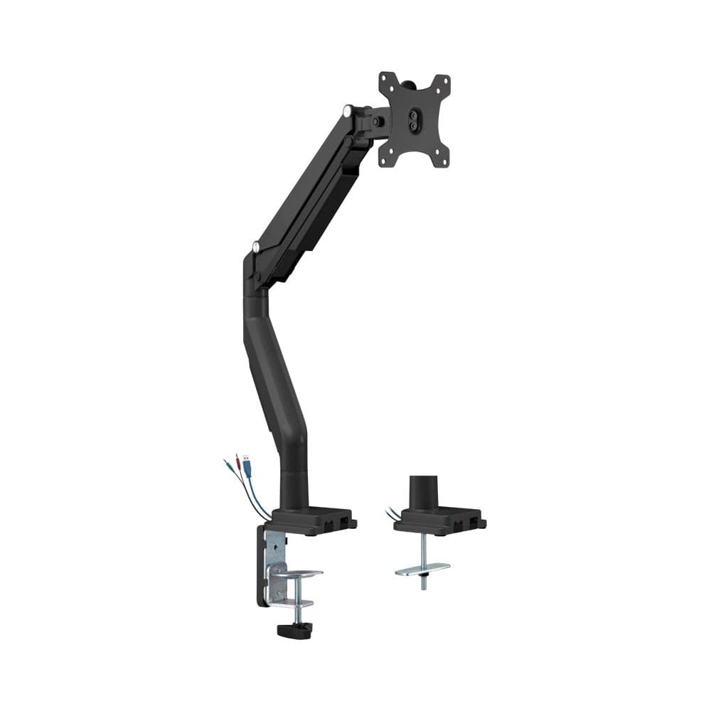 Linkqnet - LDT34-C012U 17-32 Inch Aluminium Counterbalance Desktop Bracket With Usb