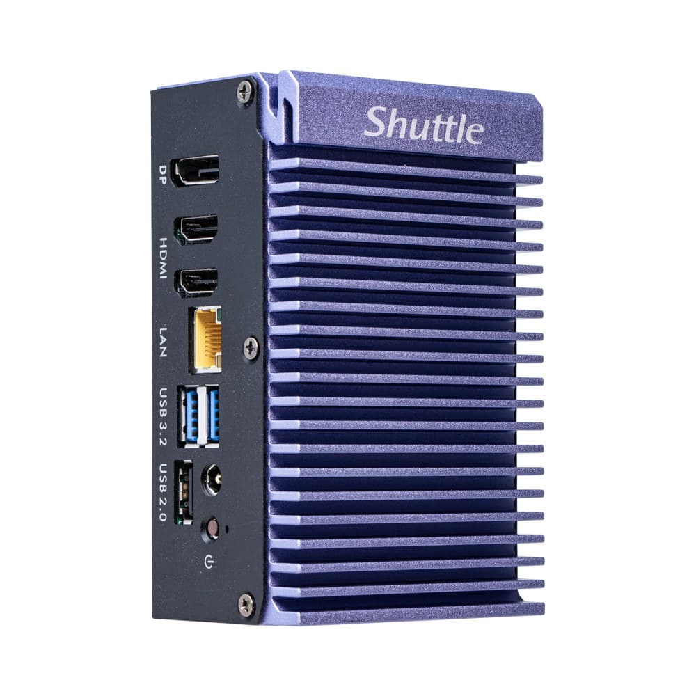 Shuttle - EDGE SPCEL12 Robust 0.5L Industry Pc With Intel Celeron Processor And Support For Three Displays