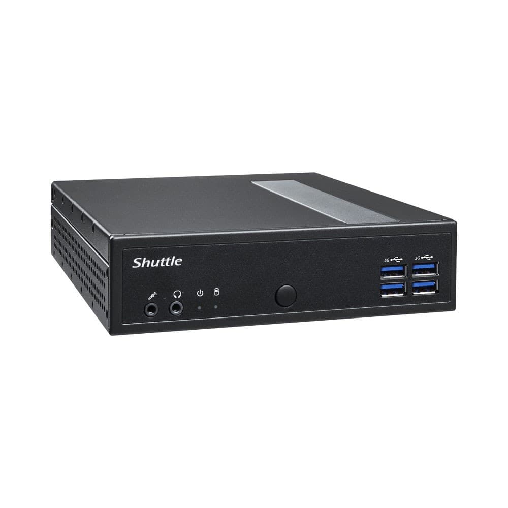 Shuttle - XPC SLIM DL30N Intel N100 Processor, Fanless 1-Litre Pc Suitable For 24/7 Operation
