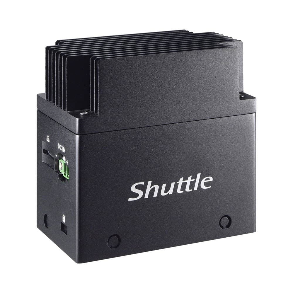 SHUTTLE EDGE EN01J4 ROBUST INDUSTRIAL PC WITH VESA/DIN RAIL MOUNT – J4205 8GB 64GB EMMC