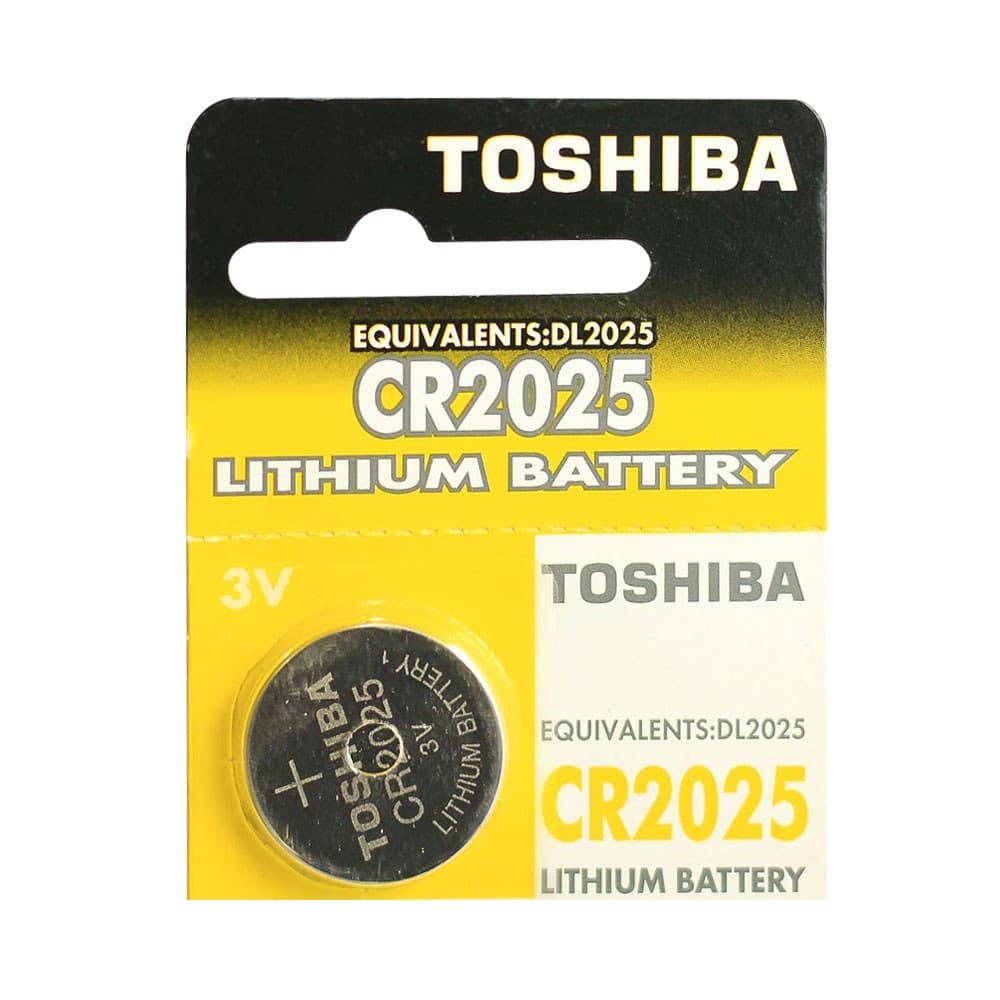 Toshiba - CR2025 3V Lithium Coin Cell Battery