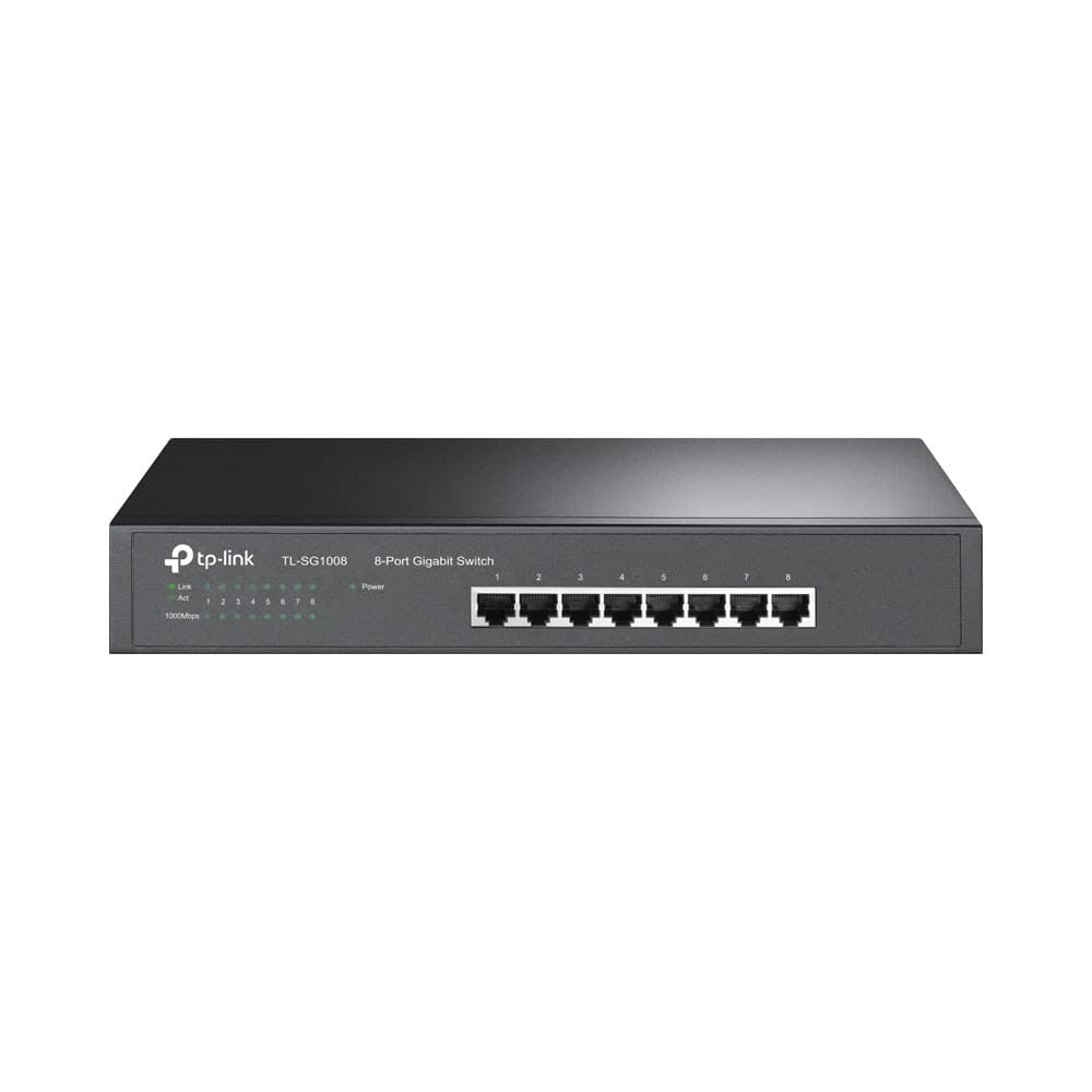 TP-Link - TL-SG1008 8-Port Gigabit Desktop/Rackmount Switch