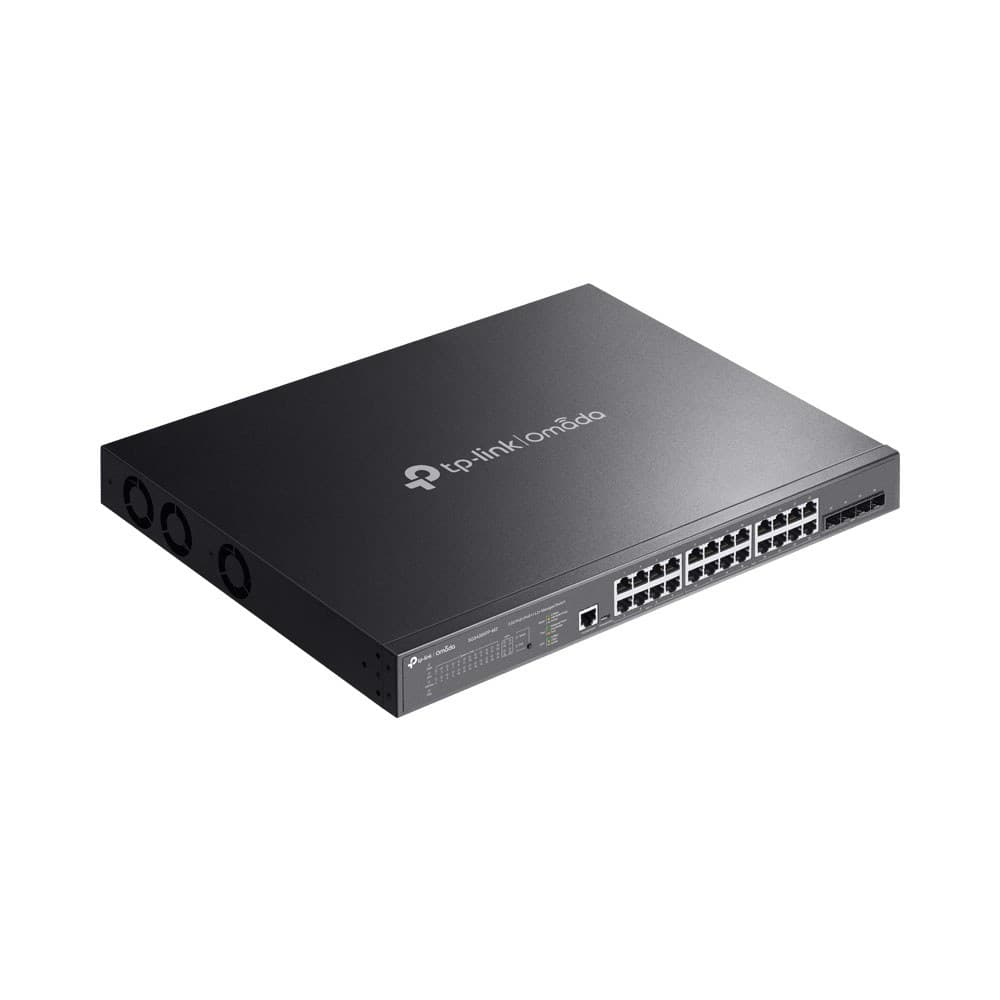 TP-Link - JETSTREAM TL-SG3428XPP-M2 24-Port 2.5Gbase-T And 4-Port 10Ge Sfp+ L2+ Managed Switch With 16-Port Poe+ And 8-Port Poe++ (500W Poe Budget)