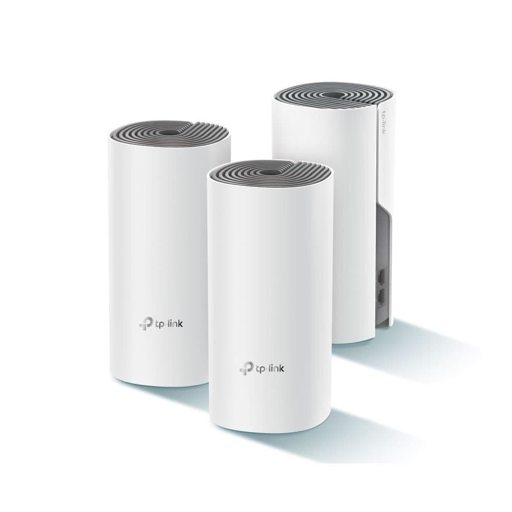 TP-LINK DECO E4 AC1200 WIRELESS WHOLE HOME MESH SYSTEM (3-PACK)