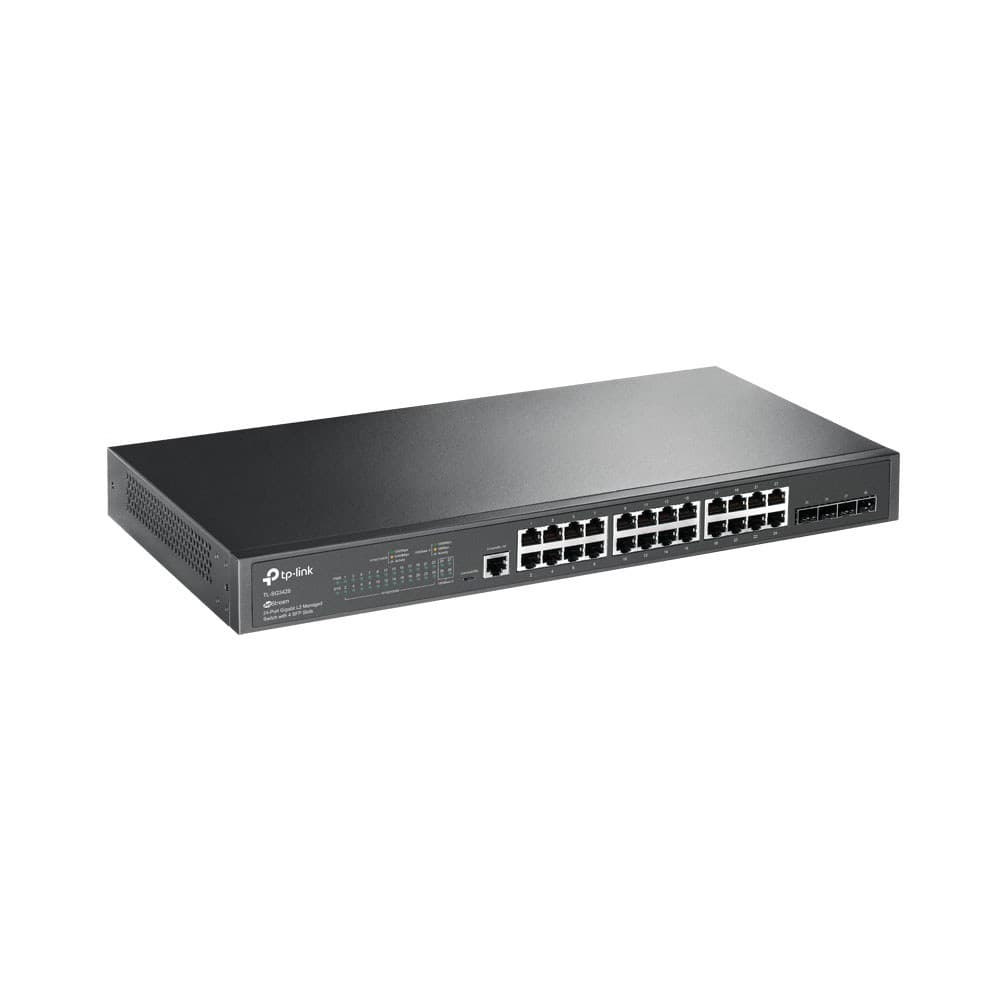 TP-LINK TL-SG3428 JETSTREAM 24-PORT GIGABIT L2 MANAGED SWITCH WITH 4 SFP SLOTS