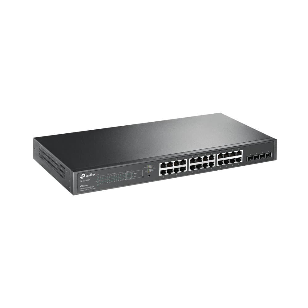 TP-LINK TL-SG2428P JETSTREAM 28-PORT GIGABIT SMART SWITCH WITH 24-PORT POE+