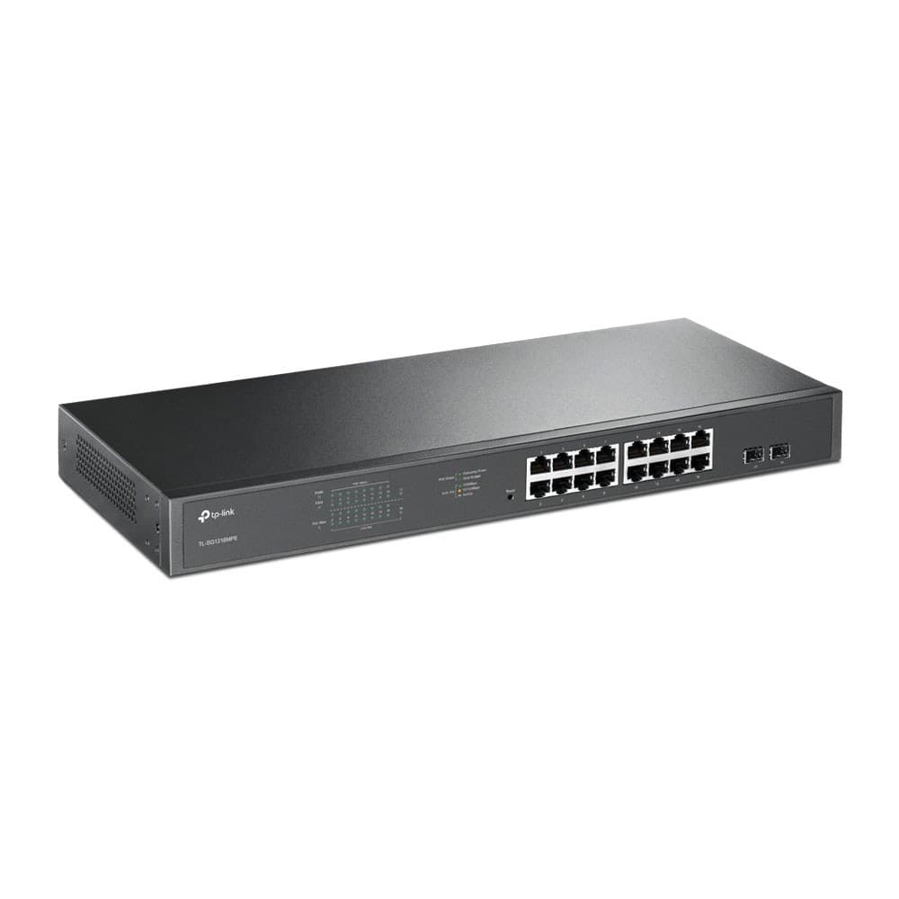 TP-LINK TL-SG1218MPE 16-PORT POE+ GIGABIT RACKMOUNT SMART SWITCH