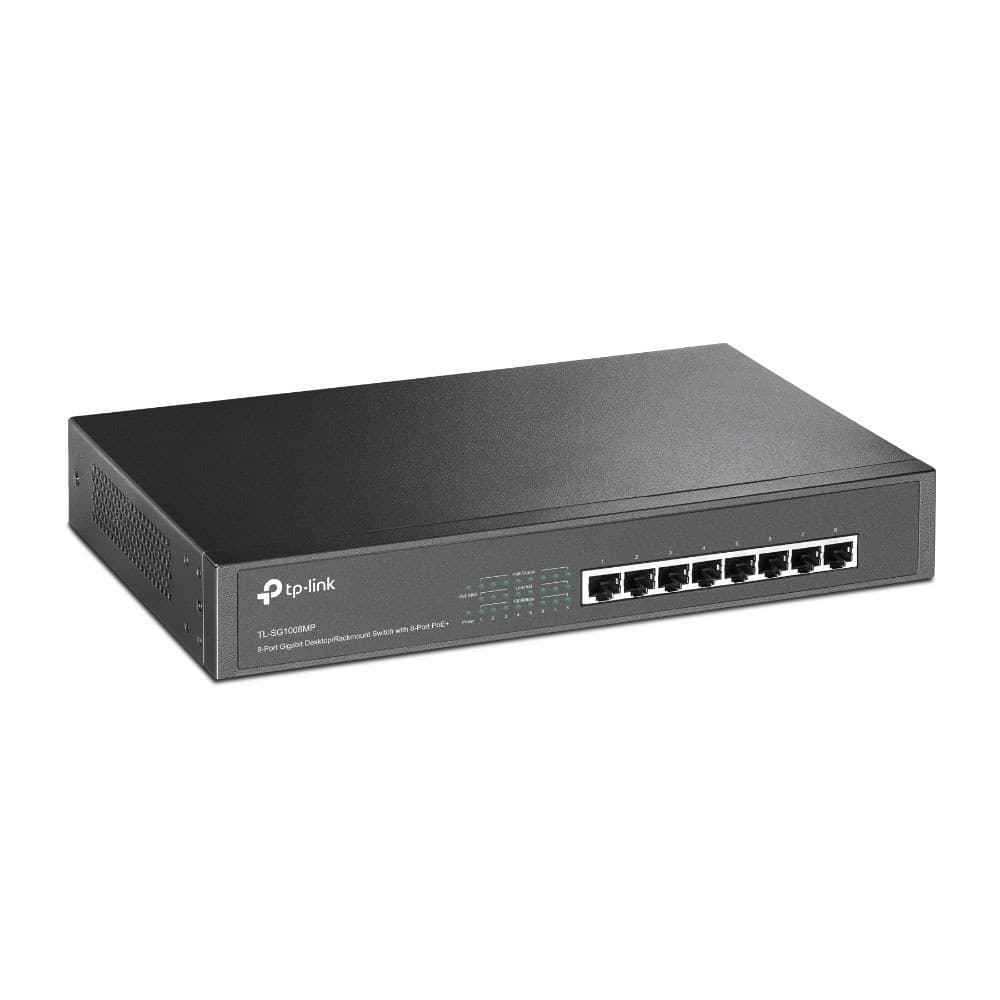 TP-LINK TL-SG1008MP 8-PORT POE+ GIGABIT RACKMOUNT SWITCH