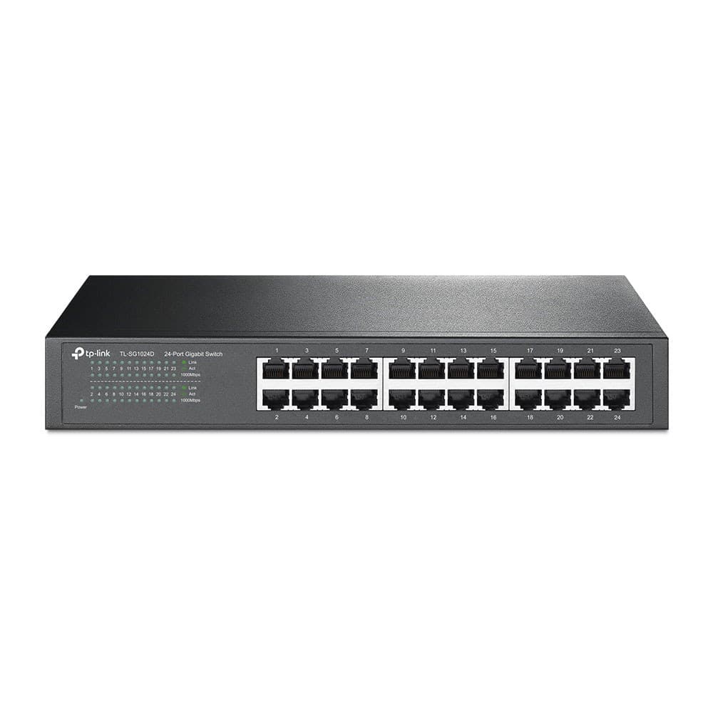 TP-LINK TL-SG1024D 24-PORT GIGABIT DESKTOP/RACKMOUNT SWITCH