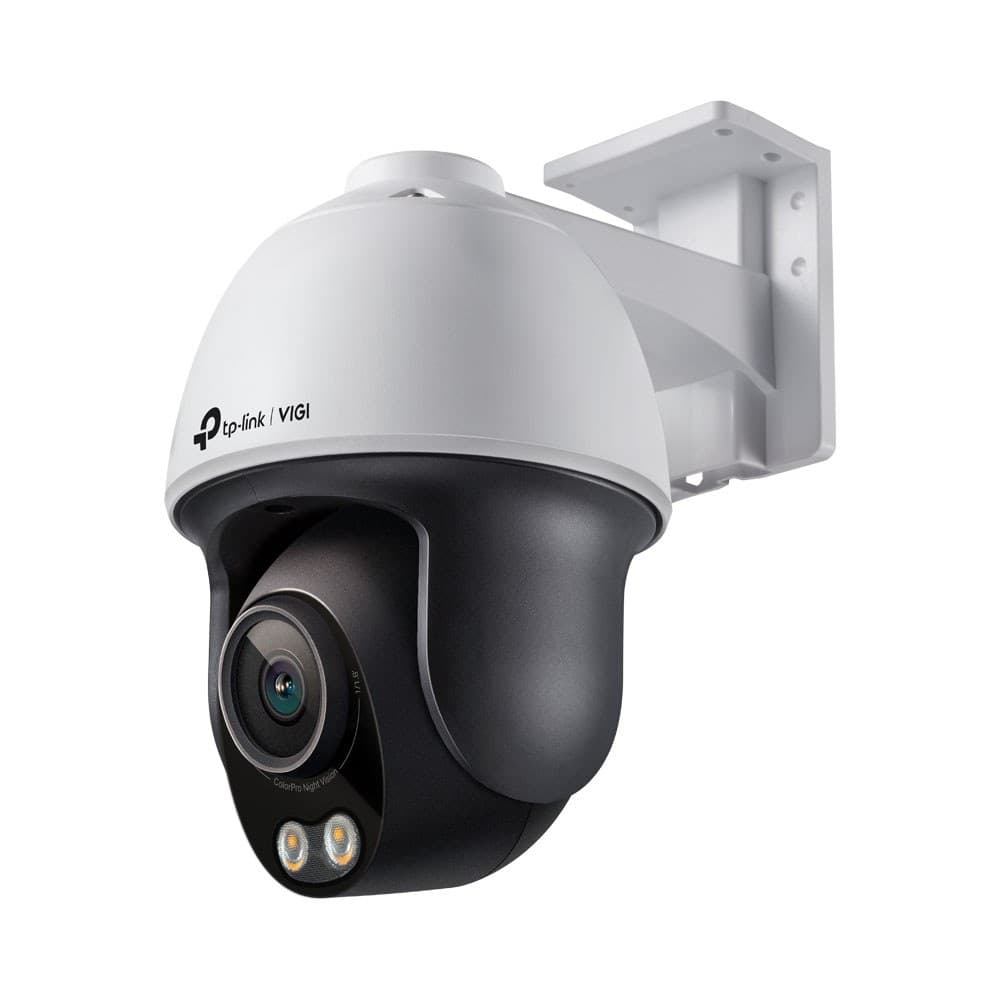 TP-Link - VIGI C540S 4Mp Outdoor Colorpro Night Vision Pan Tilt Network Camera