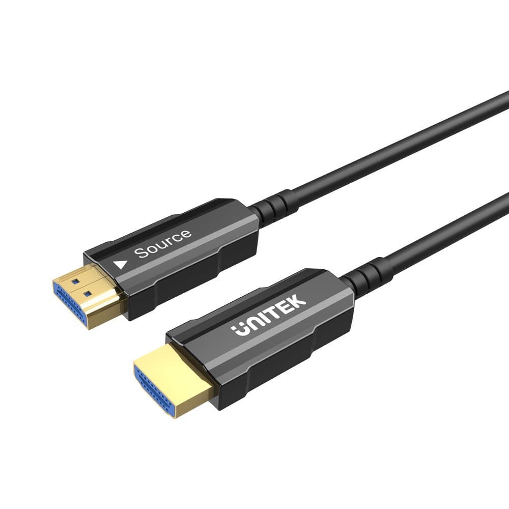 Unitek C11072BK 4K 60Hz HDMI2.0 Fibre Optic Cable