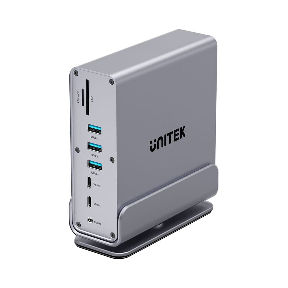 Unitek - D1135 Triple 4K Universal Displaylink Port Replicator Supporting Mst