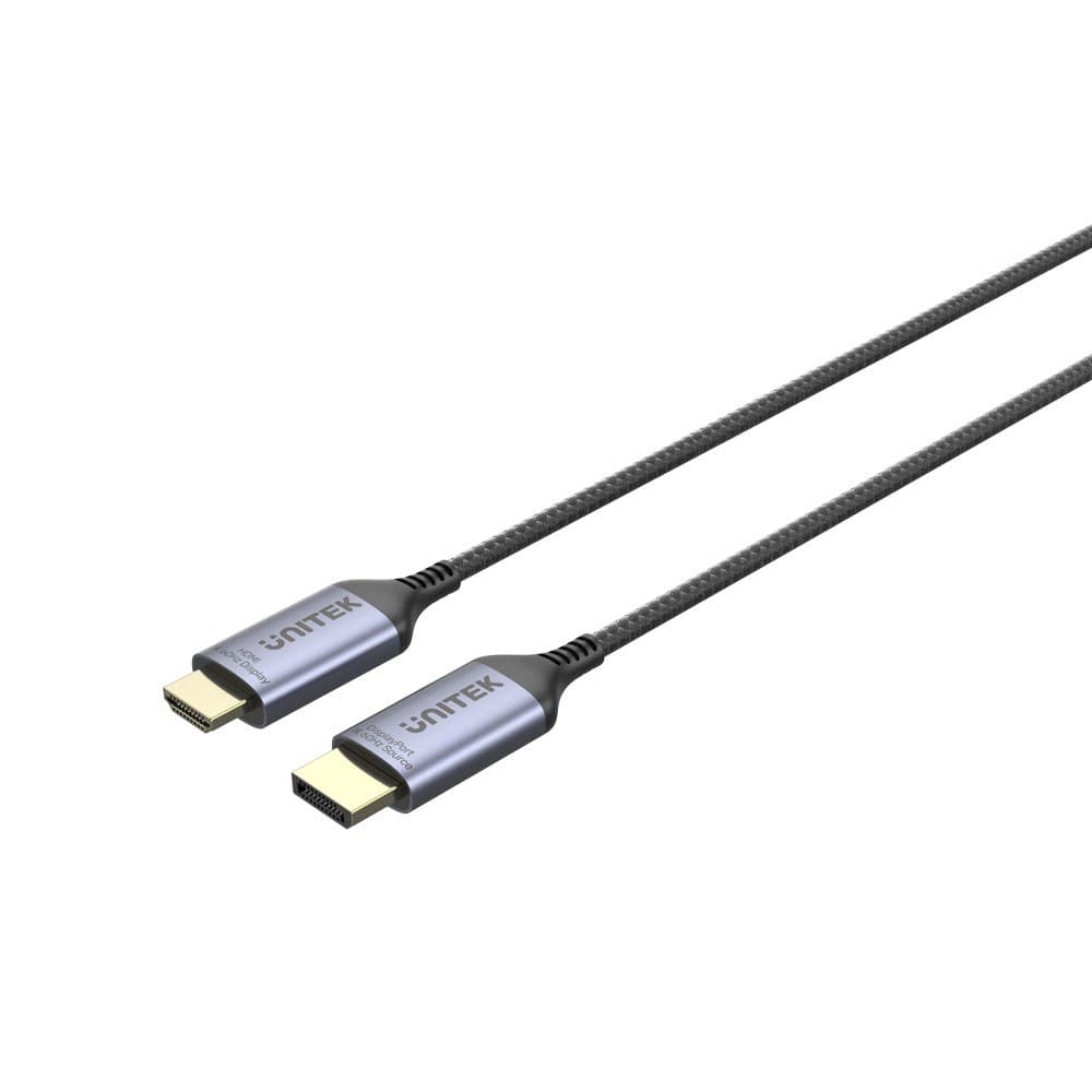 Unitek - V1610A01 1.8M Displayport 1.4 To Hdmi 8K @60Hz Cable