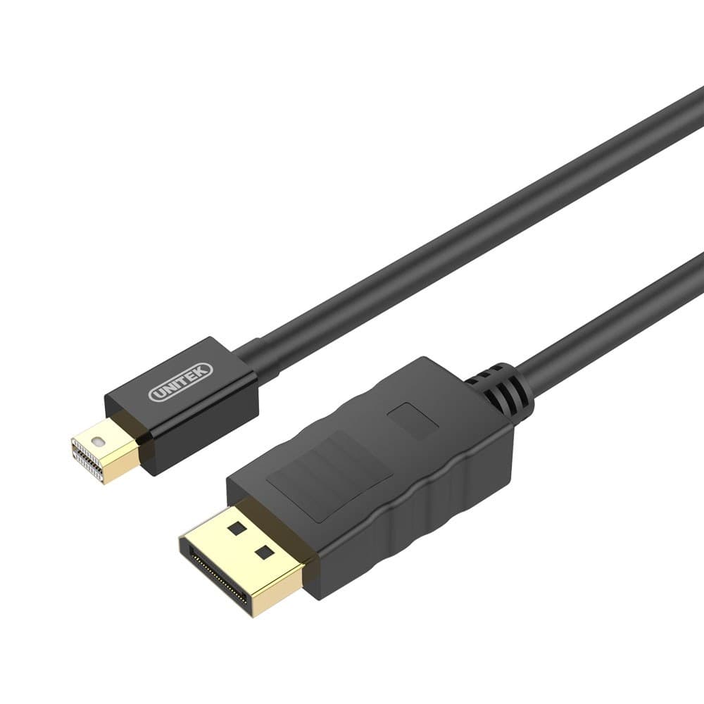 UNITEK 3M Mini DisplayPort Male to DisplayPort Male Cable
