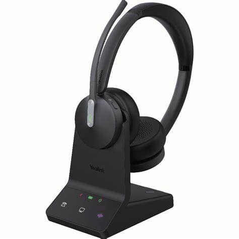 Yealink WH64 Dual Hybrid Bluetooth and Dect Headset, Teams Certified, USB-C Connection
