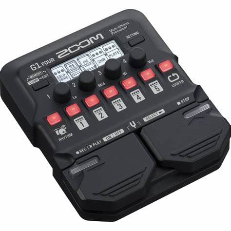 Zoom G1 Four - Multi-Effects Guitar Processor