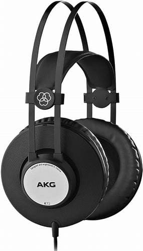 AKG K72 PERCEPTION - Closed-back Studio Headphone - Black and Silver