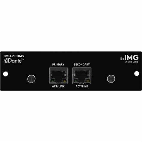 IMG Stageline DMIX-20DTM/2 - Digital Mixer with Dante