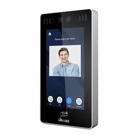 DNAKE - 7" Android Doorhpone With Facial Recognition, DC 12V/2A, No PoE, 1 x RJ45, 10/100 Mbps adaptive