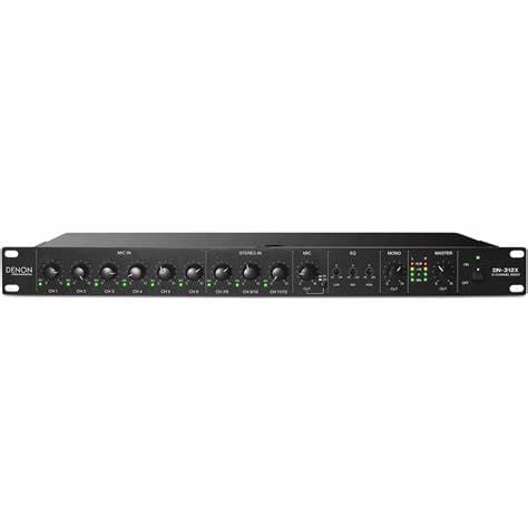 Denon DN 312X - 12-Channel Line Mixer with Priority