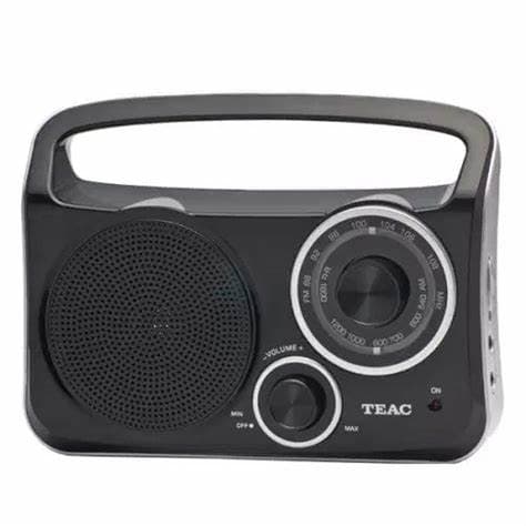 TEAC PR-300W Portable Radio with AUX-In Jack