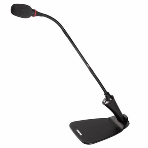 SHURE CVG12S-B/C-X Centraverse 12-Inch Gooseneck Condenser Microphone with Inline Preamp