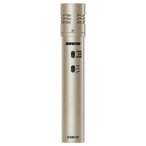 SHURE KSM137/SL-X Cardioid Condenser Microphone