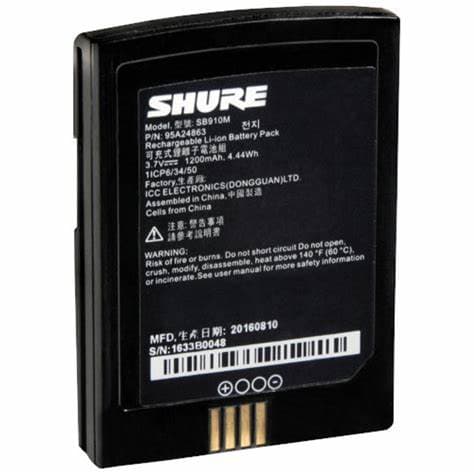 SHURE SBM910M Battery Charger