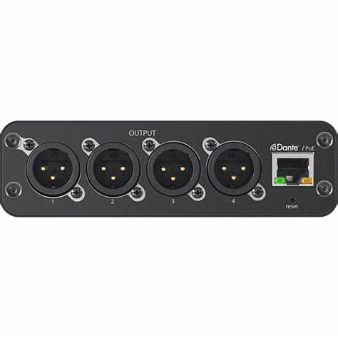 SHURE ANI4OUT-XLR Audio Network Interface 4-Channel XLR Output