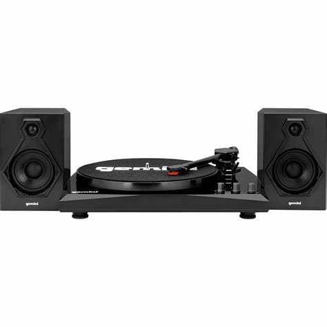 Gemini TT 900BB Turntable with Integrated Stereo Speakers, Bluetooth, and Versatile Speed Options