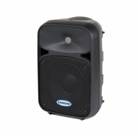 Samson AURO D208A - 8" Active 200W Output Power Speaker, Polypropylene