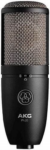 AKG Professional P420 - Professional Large-Dual-Diaphragm True-Condenser Microphone