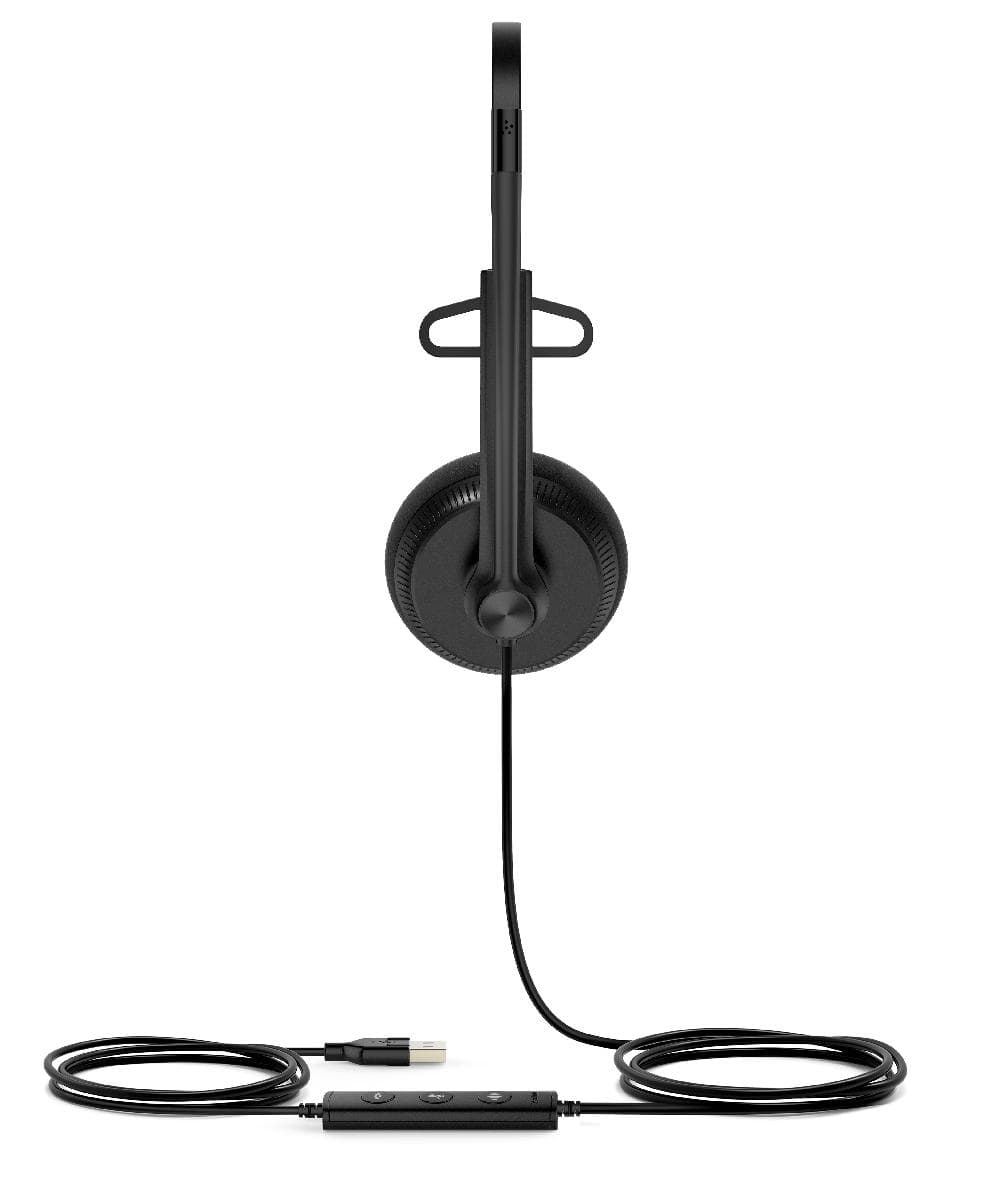Yealink UH34 Lite Mono Single Earpiece USB Headset With Foam Ear Cushions Teams Edition