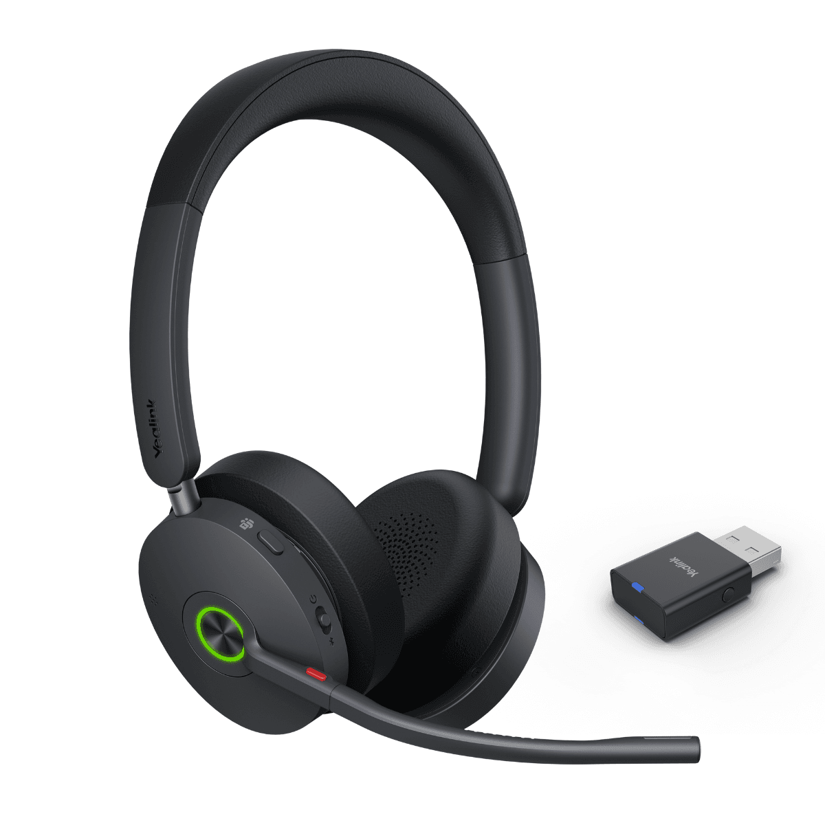 Yealink - WH68 Hybrid DECT Wireless Headset, Teams Certified (EOL)
