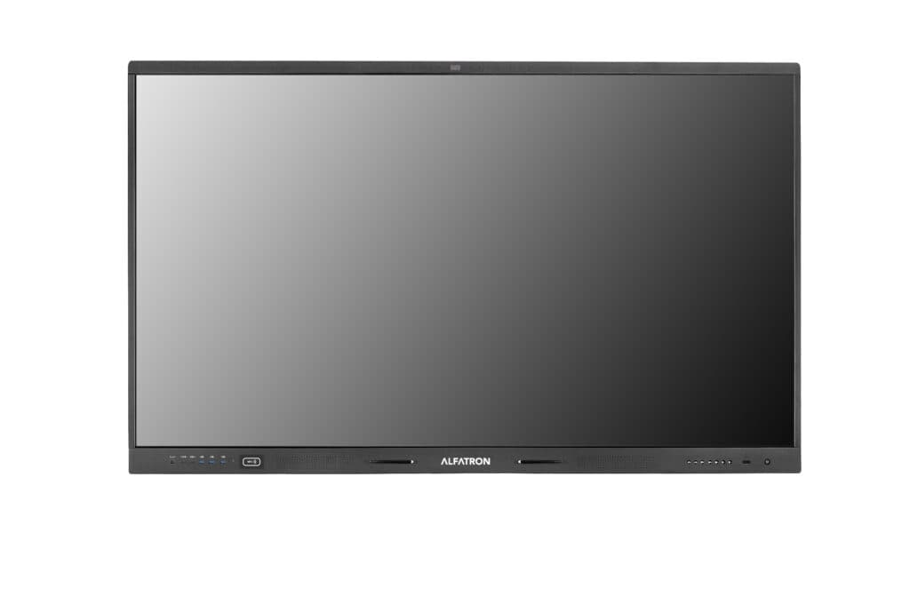 Alfatron ALF-86LEDT - 86 inch multi-touch interactive LED monitor with Android 11.0