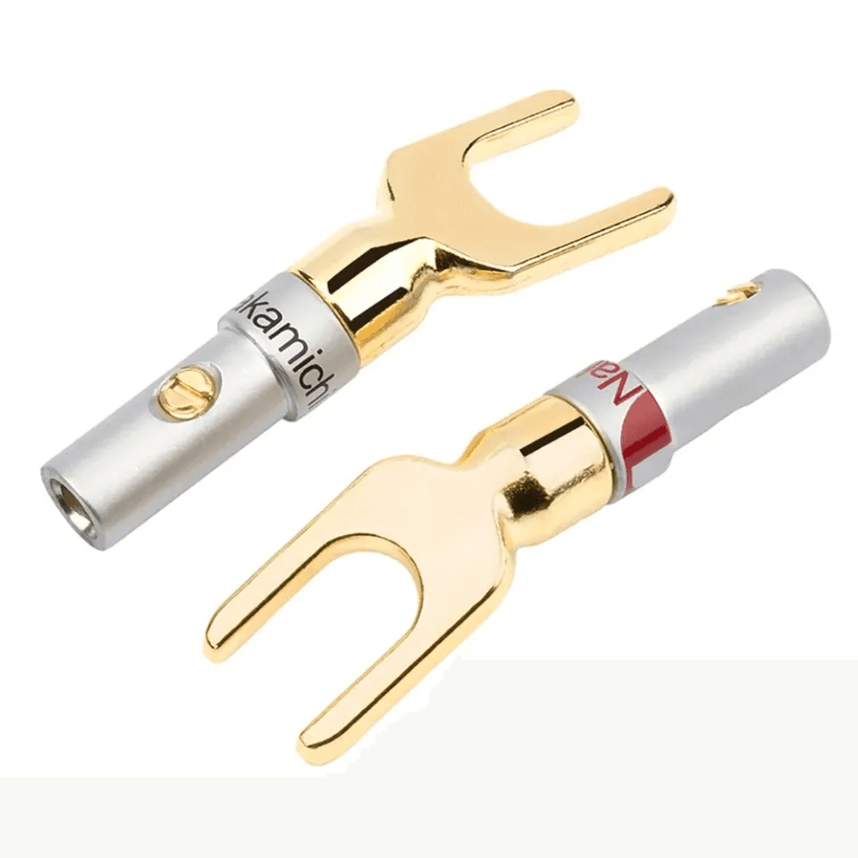 TVA - CONNECTOR NAKAMICHI SPADE PLUG BLACK