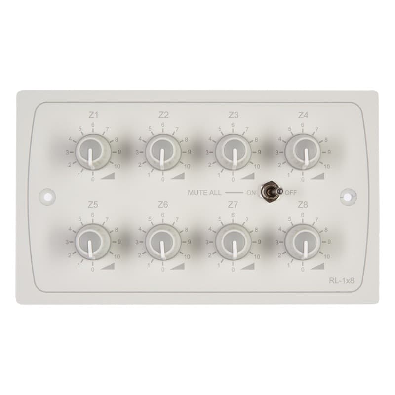 Cloud RL-1x8W - 8 x RL-1 Remote Level Control Plate