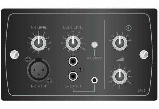 Cloud LM-2B - Remote Active Module with 2 x RCA + 1 x 3