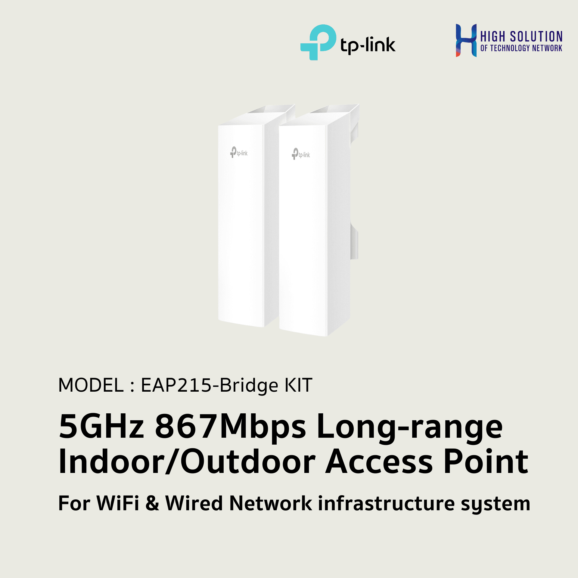 TP-Link - TP LInk AC867 Omada Long Range Indoor Or Outdoor
